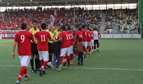 لقطة من المباراة