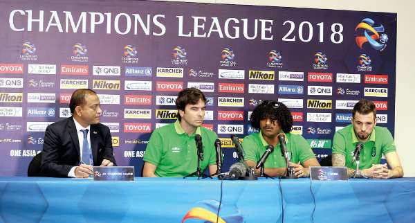 جانب من المؤتمر الصحفي