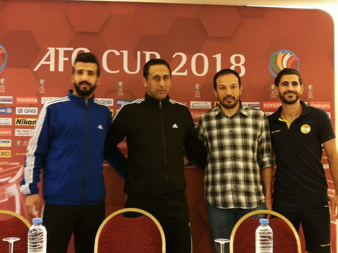 من المؤتمر الصحفي 