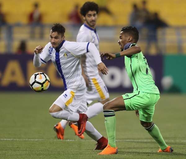 جانب من المباراة