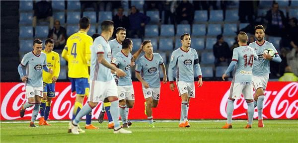 فرحة لاعبي سيلتا فيجو