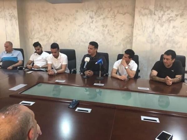  إيهاب جلال من المؤتمر الصحفي