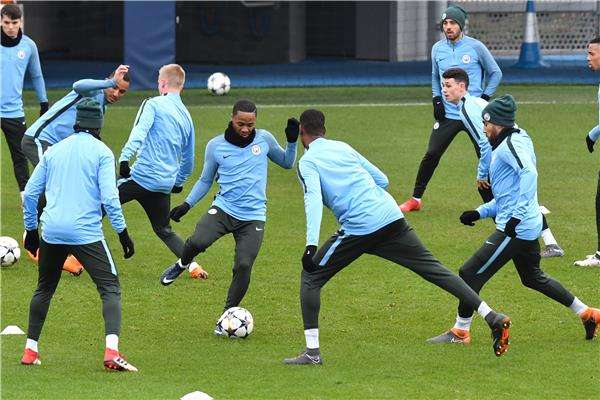 من مران مانشستر سيتي 