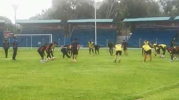 من تدريبات الترجي اليوم في كينيا