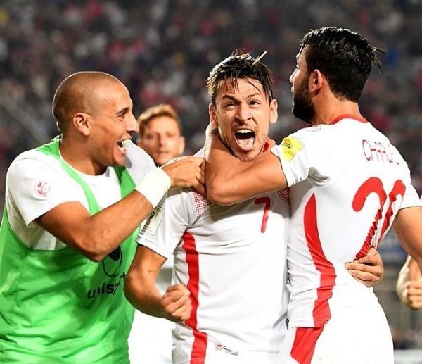 لاعبو المنتخب التونسي