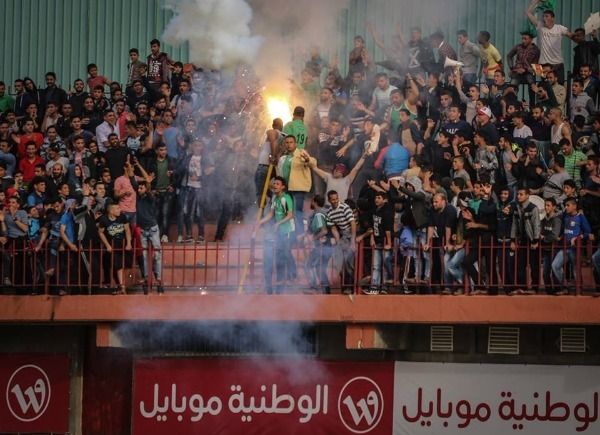 من مباراة بالدوري الفلسطيني