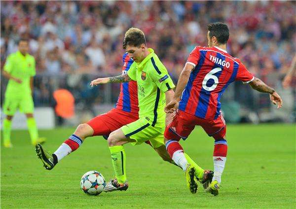 ميسي وتياجو