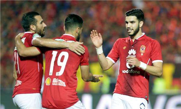 لاعبو الأهلي المصري