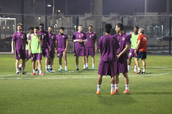 جانب من التدريبات