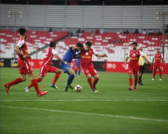 لقطة من المباراة