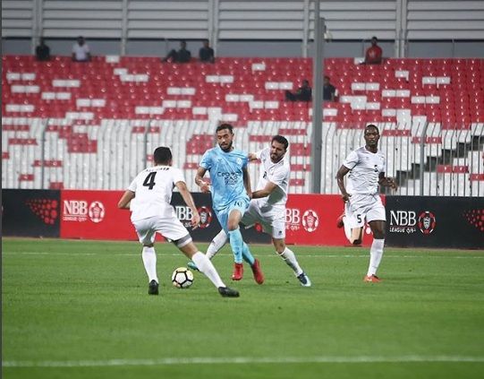 جانب من المباراة