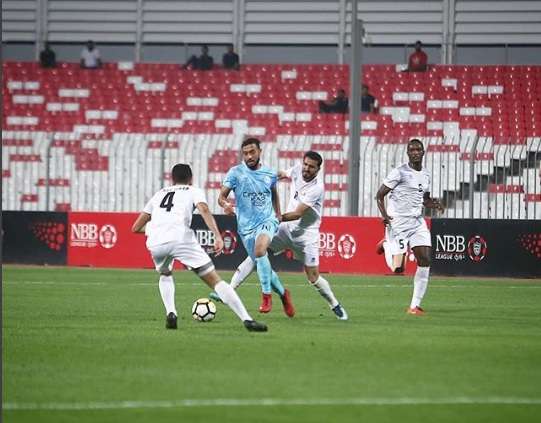 جانب من المباراة