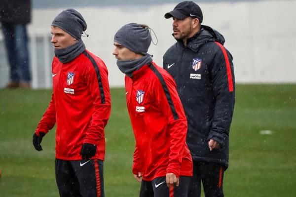 من تدريبات أتلتيكو مدريد