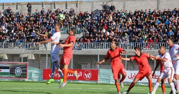 لقطة من المباراة
