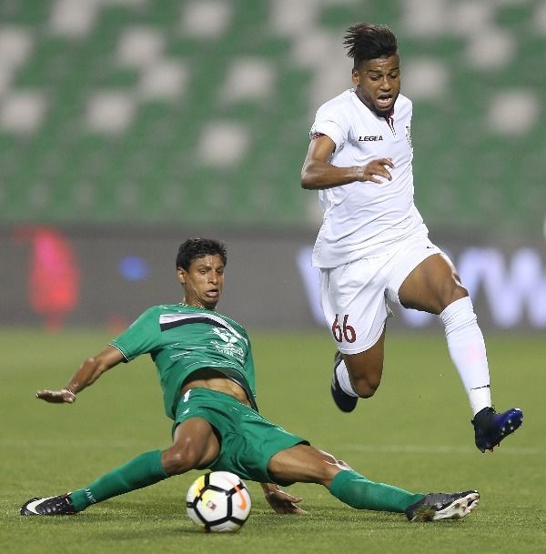 جانب من المباراة