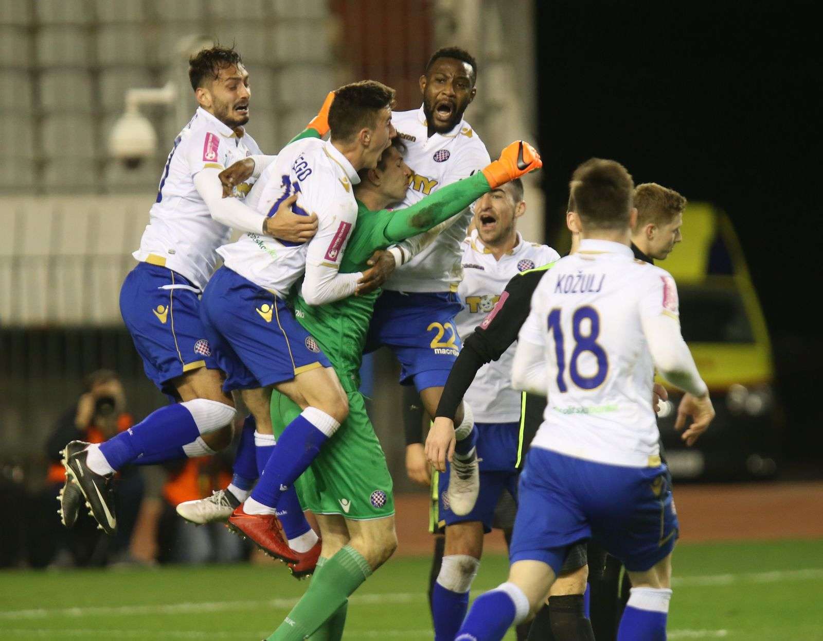 فرحة حارس مرمى هايدوك سبليت