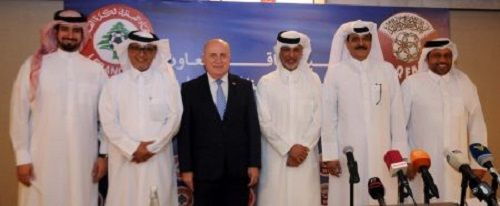 جانب من توقيع الإتفاقية