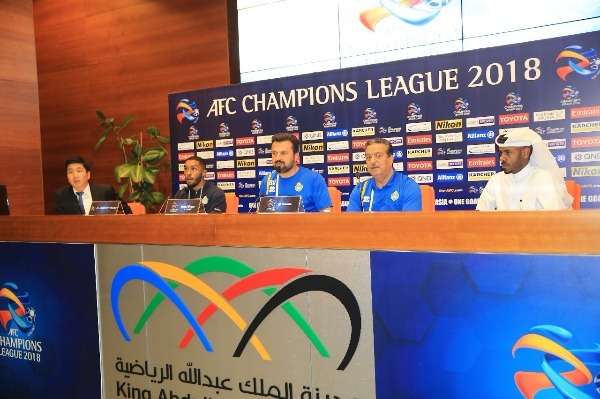 من المؤتمر الصحفي 