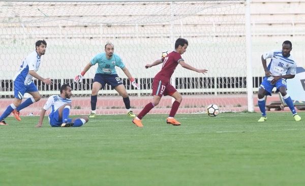 جانب من المباراة