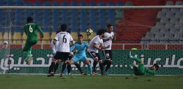 جانب من المباراة