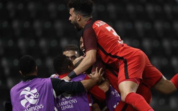 لاعبو الريان 