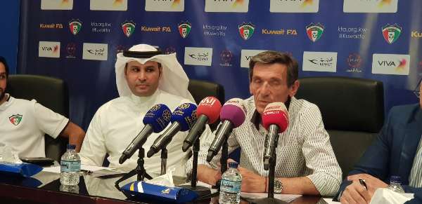 من المؤتمر الصحفي للمدرب رادي