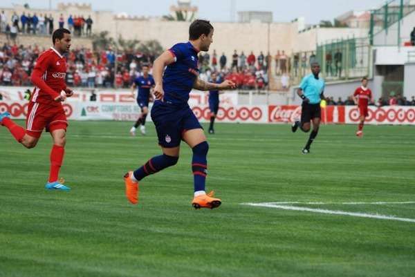 جانب من مباراة النجم الساحلي والإفريقي