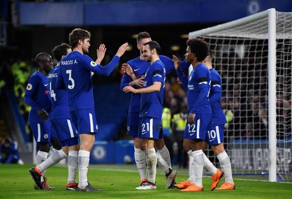 لاعبو تشيلسي