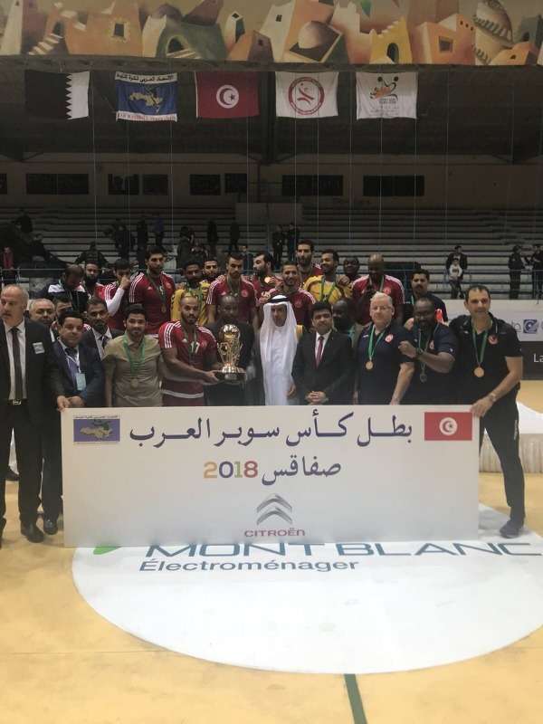 من تتويج العربي القطري 