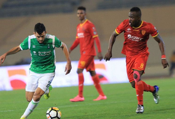 من منافسات الدوري السعودي