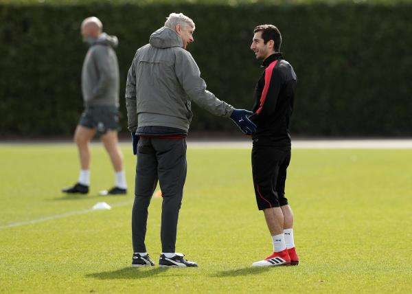 فينجر من تدريبات آرسنال