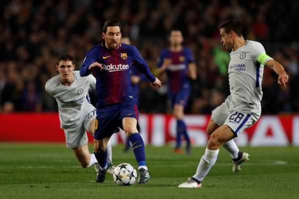 ميسي قاد برشلونة لإقصاء تشيلسي