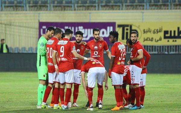 لاعبو الأهلي المصري
