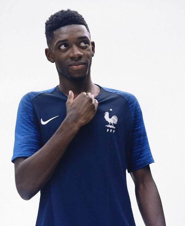 ديمبلي بزي فرنسا الجديد