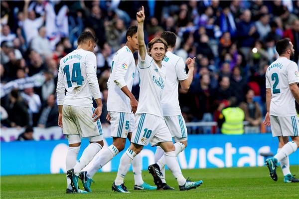 مودريتش بين لاعبي الريال