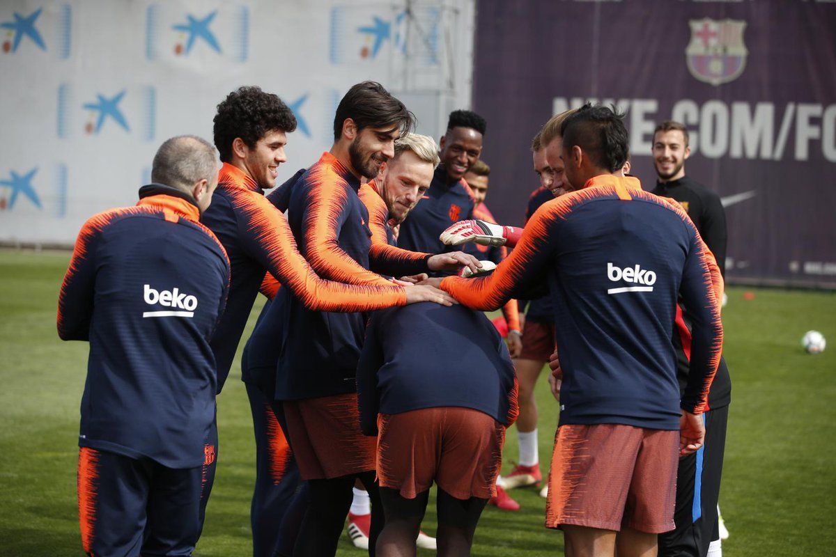 جانب من التدريبات 