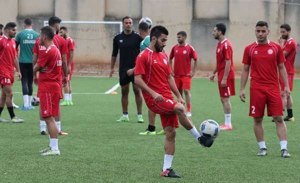 تدريب منتخب لبنان