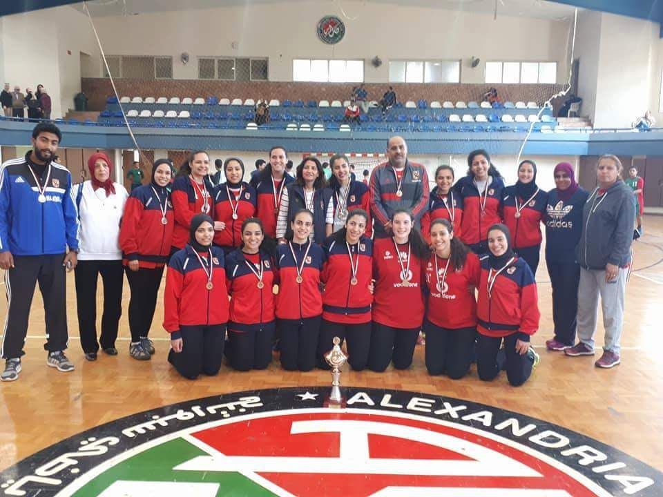 لاعبات الأهلي