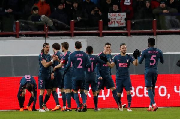 لاعبو أتلتيكو مدريد