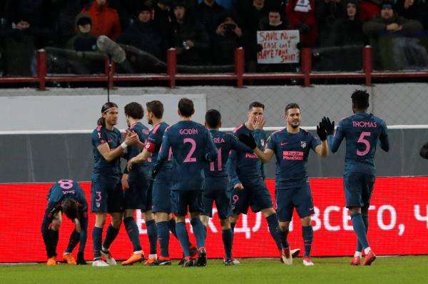 لاعبو أتلتيكو مدريد