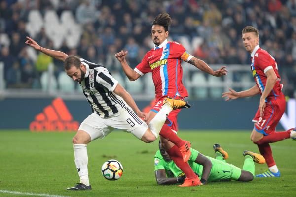 من لقاء سابق بين يوفنتوس وسبال