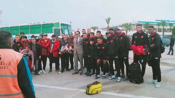 لاعبو نهضة بركان