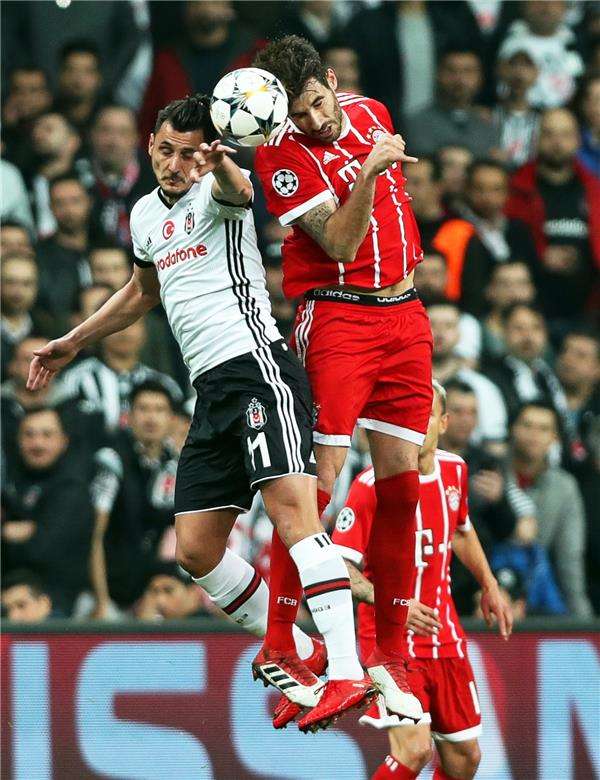 من لقاء بايرن وبشكتاش