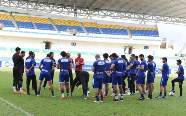 جانب من التدريبات