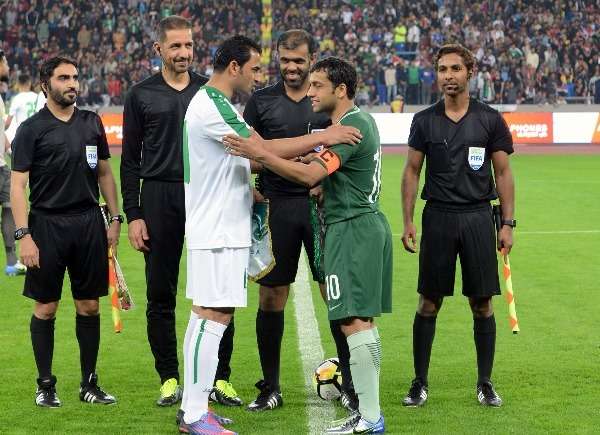 من ودية العراق والسعودية