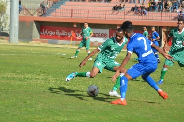 لقطة من المباراة