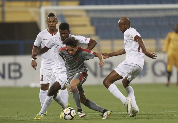 لقطة من المباراة