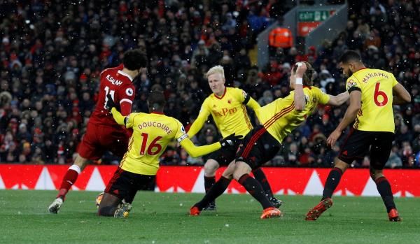 لقطة من المباراة