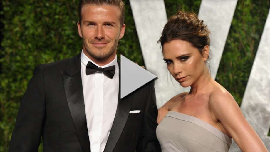 بيكهام وزوجته