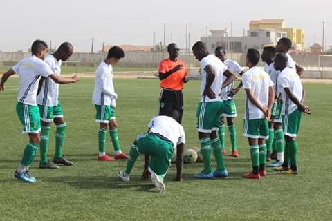 من استعدادات المنتخب الموريتاني